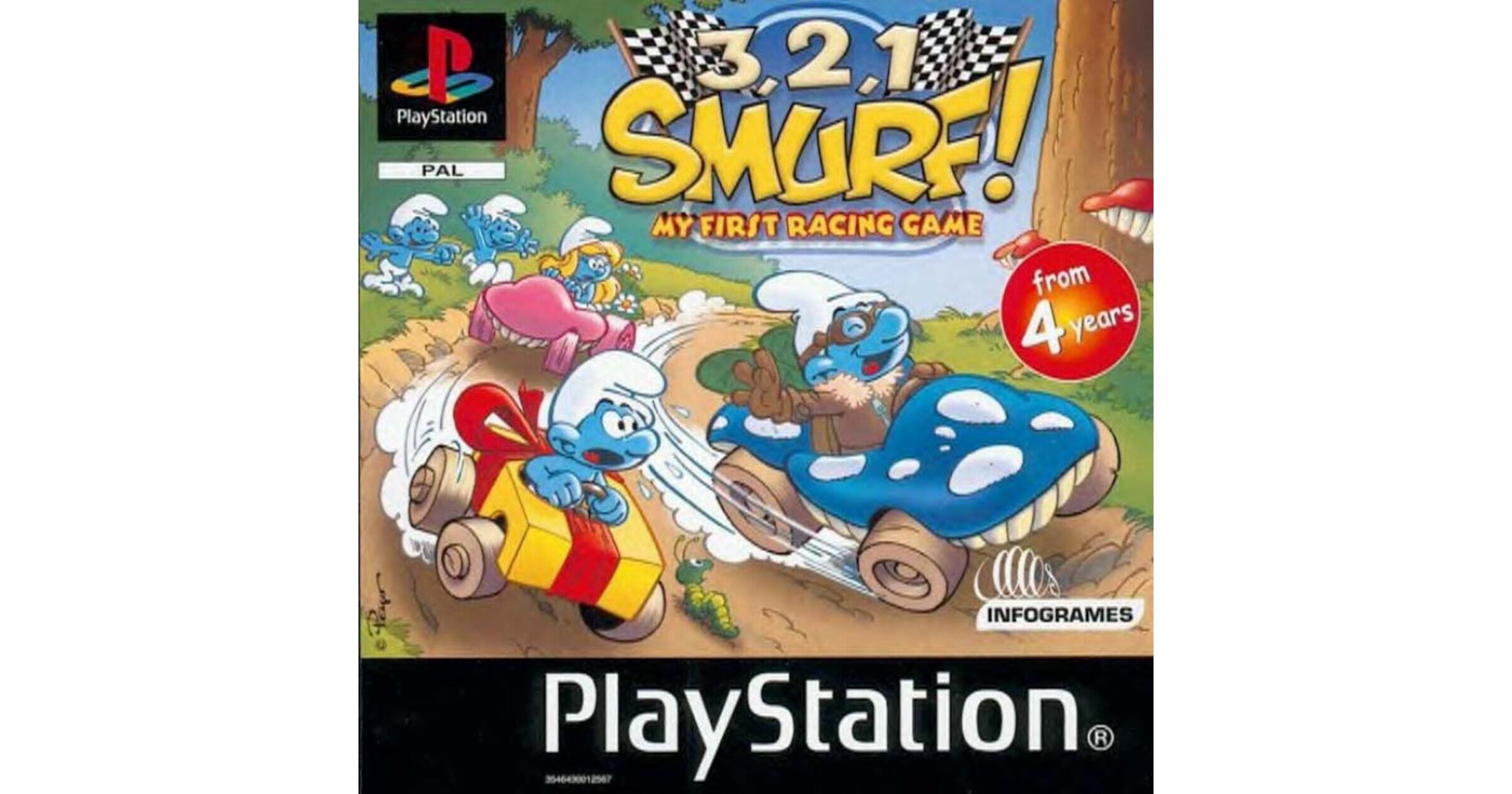 3, 2, 1 Smurf! (PlayStation 1)