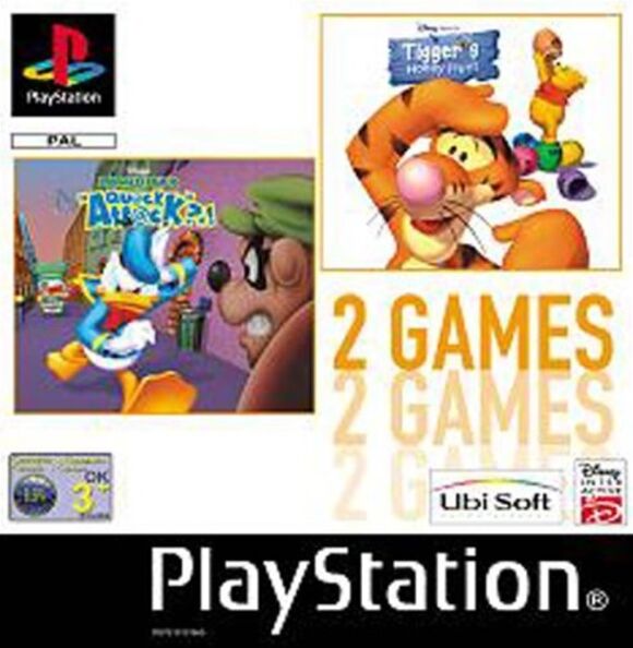 Donald Duck: Quack Attack + Tigger's Honey Hunt