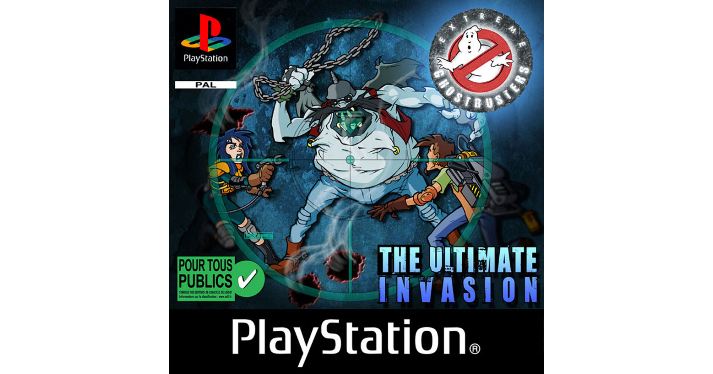 Jeu PS1 Extreme Ghostbusters: The Ultimate Invasion – Version PAL FR/UK/DE/IT/ES/NL – Complet (CIB)