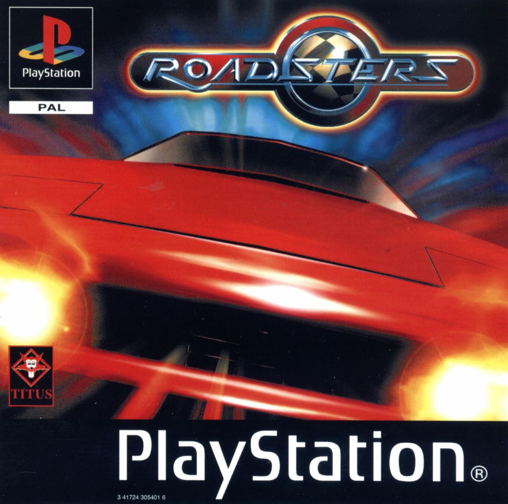Jeu Roadsters Pour PlayStation 1 (PS1) - Version PAL - Testé, Nettoyé, Bon état - Vendeur Pro