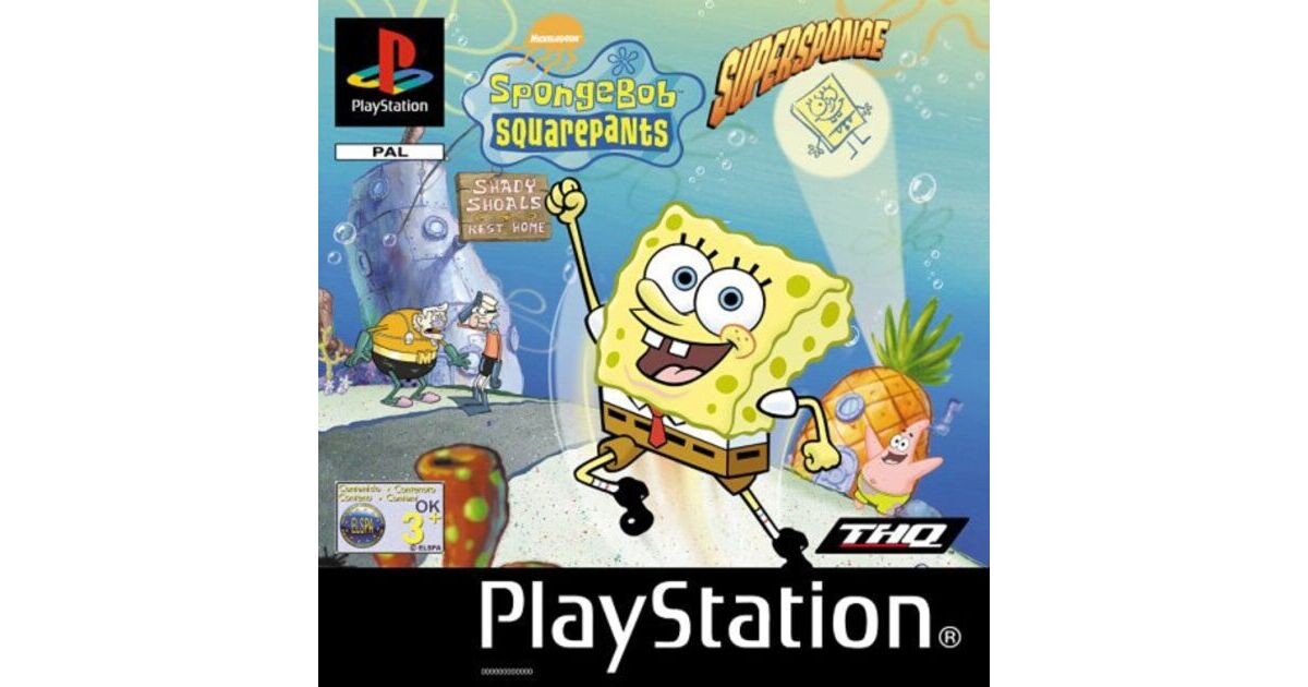 SpongeBob SquarePants: SuperSponge (PlayStation 1)