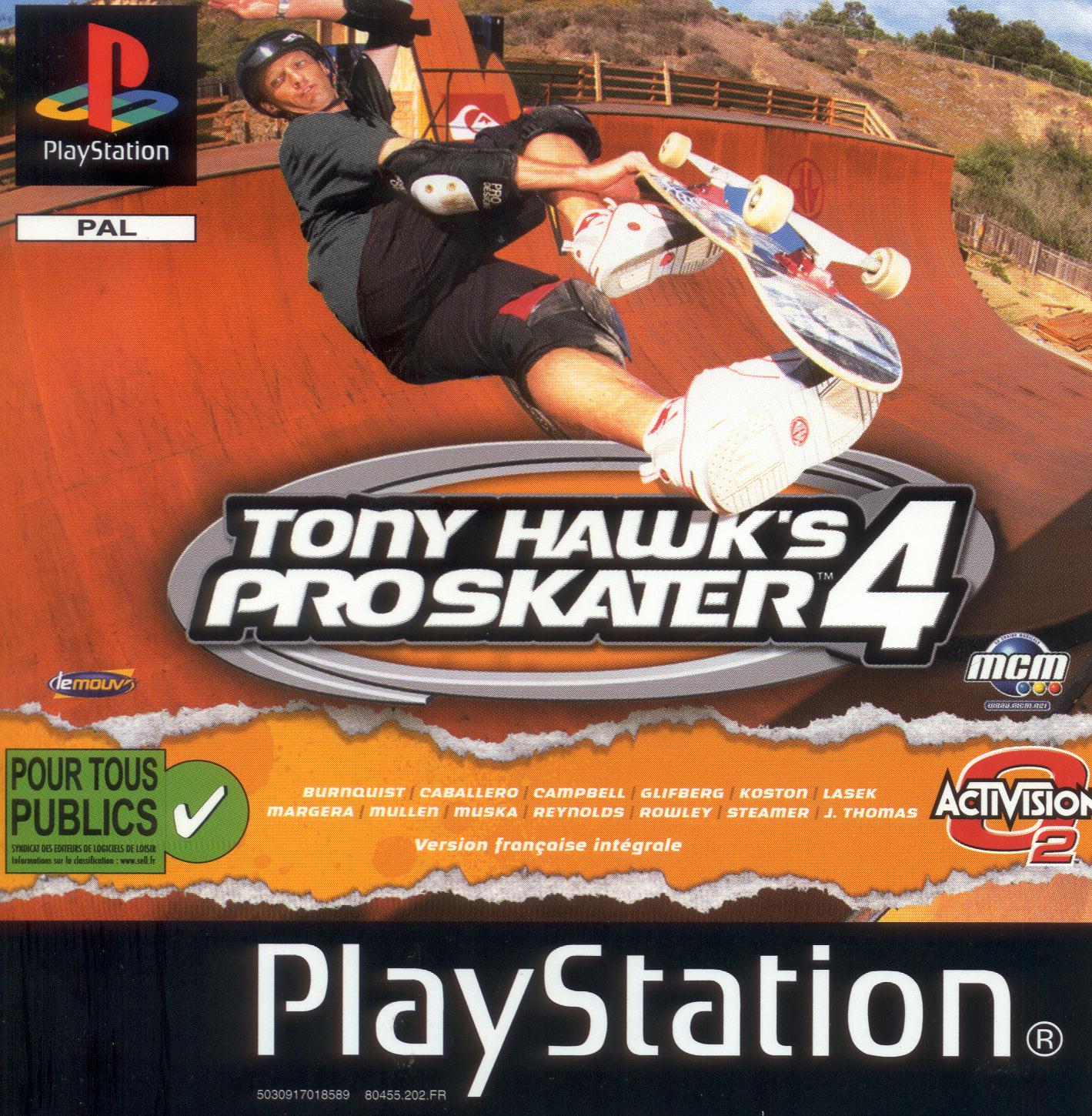 sætte ild sollys indsprøjte Tony Hawk's Pro Skater 4 (PlayStation 1)