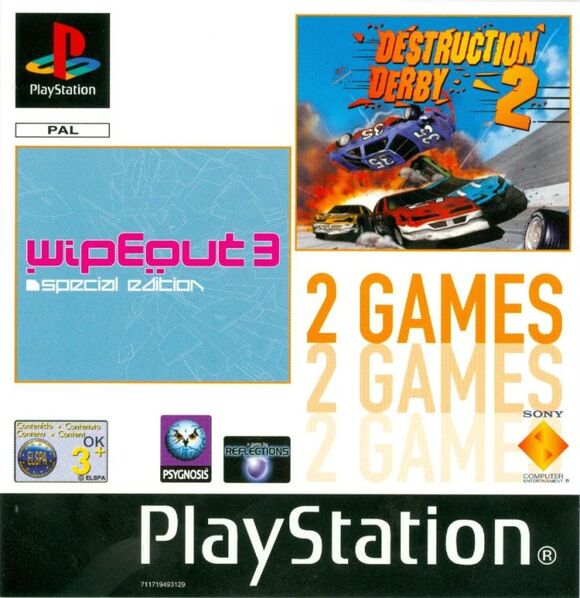 Wipeout 3 [Special Edition] & Destruction Derby 2