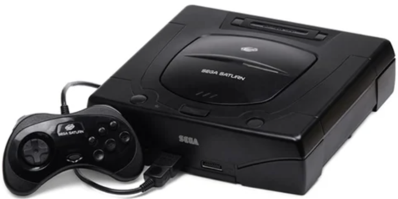 SEGA Saturn Model 2 Console & Official Controller