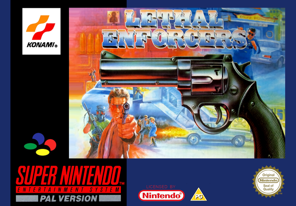 Lethal Enforcers [Includes Boxed Light Gun]