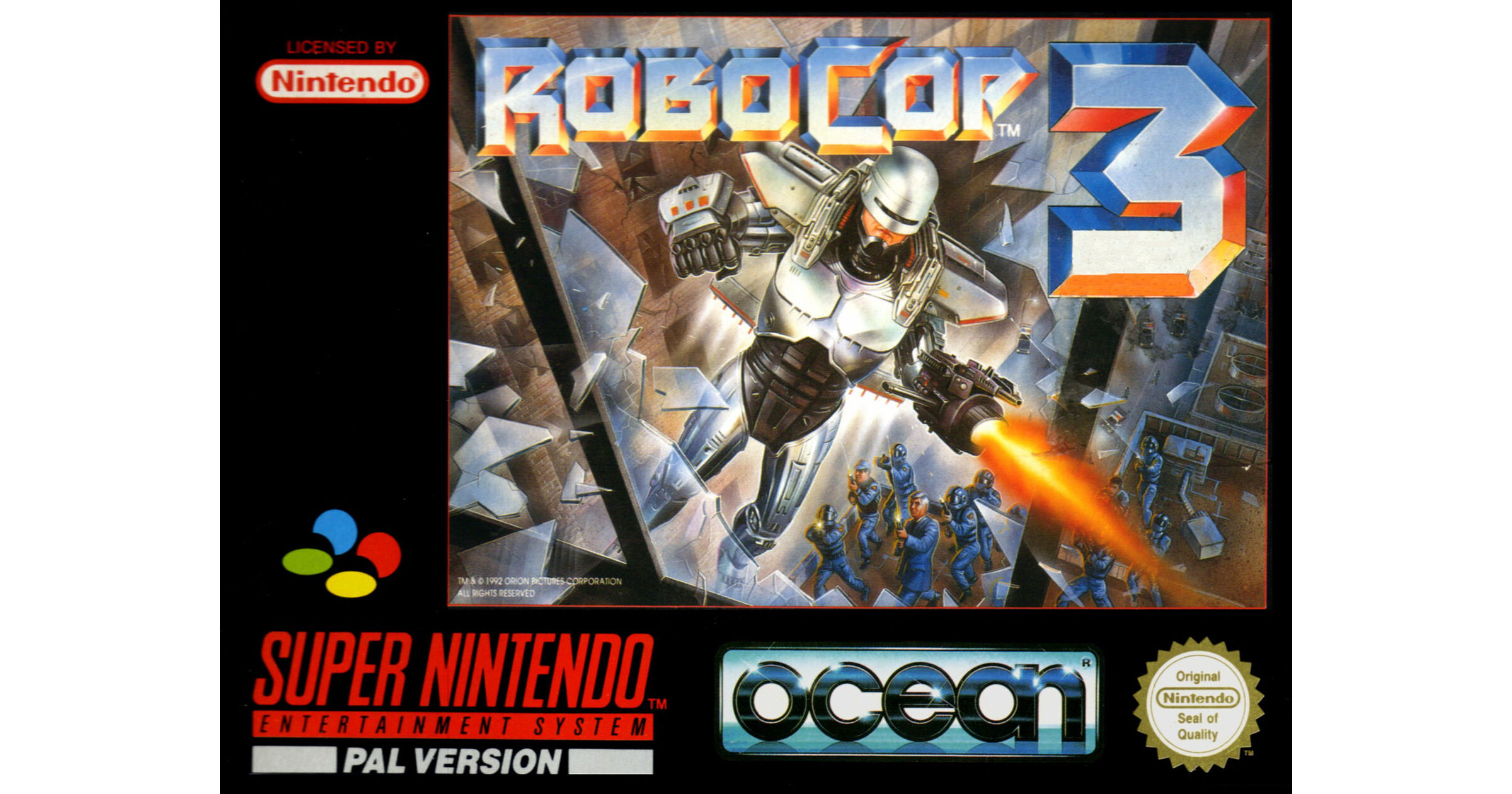 Robocop on sale 3 snes