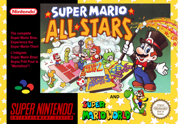 Super Mario All-Stars and Super Mario World