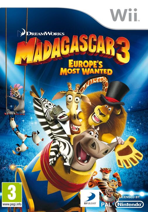 Madagascar 3: Europe's Most Wanted