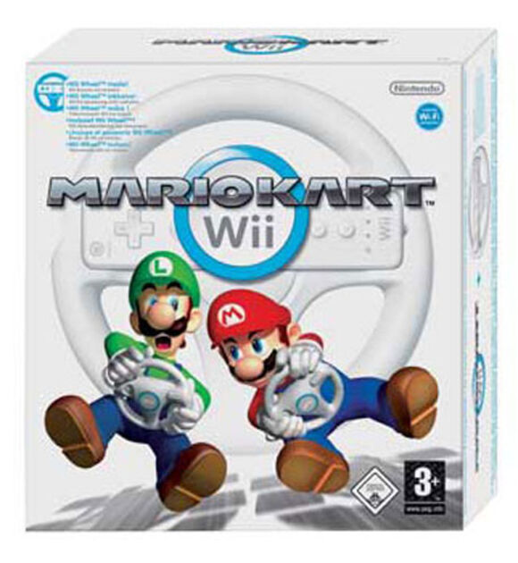 Mario Kart Wii [Includes Boxed Wheel]