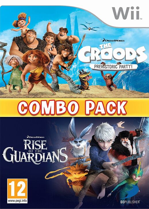 The Croods + Rise of the Guardians Double Pack