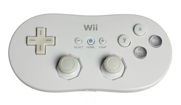 Official Wii Classic Controller - White