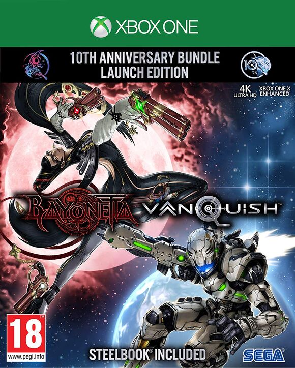 Bayonetta + Vanquish 10th Anniversary Bundle