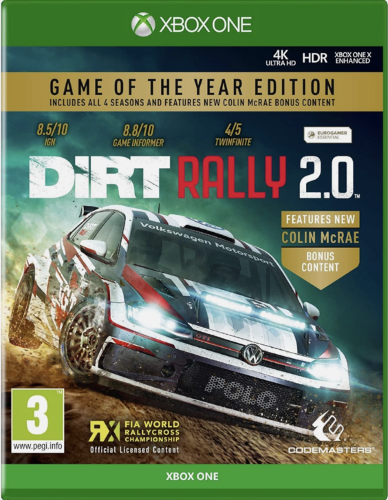 Dirt Rally 2.0 [Game Of The Year]