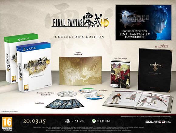 Final Fantasy Type-0 HD [Collector's Edition]