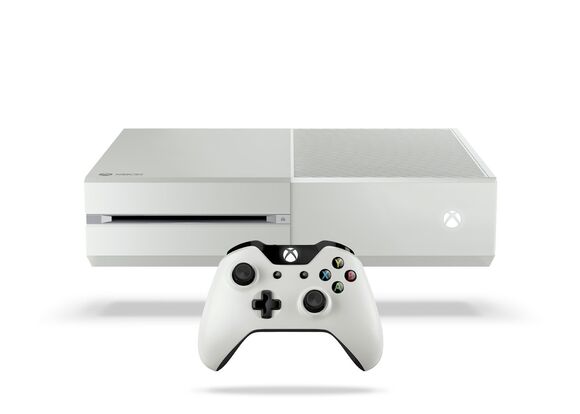 Microsoft Xbox One Console & Official Controller [White]