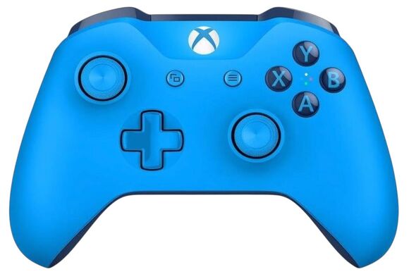 Official Xbox One Wireless Controller - Blue Vortex