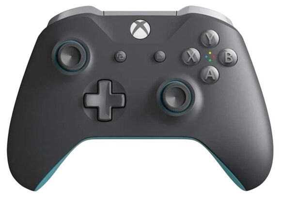 Official Xbox One Wireless Controller - Grey / Blue