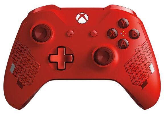 Official Xbox One Wireless Controller - Sport Red