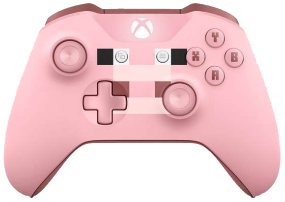 Official Xbox One Wireless Controller - Minecraft Pig