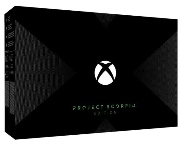 Microsoft Xbox One X Console & Official Controller [Project Scorpio]
