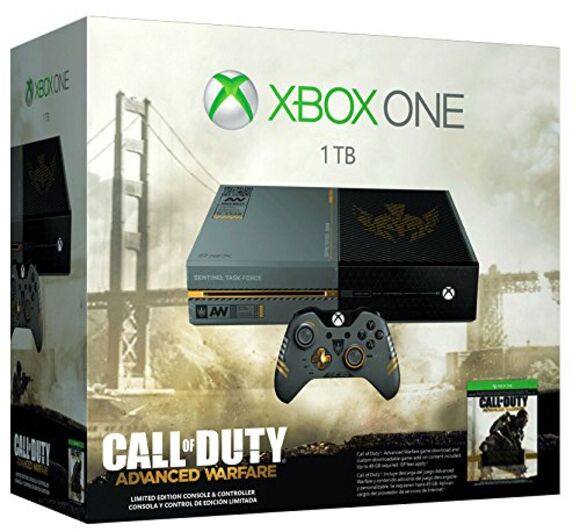 Microsoft Xbox One Console & Official Controller [Advanced Warfare Edition]