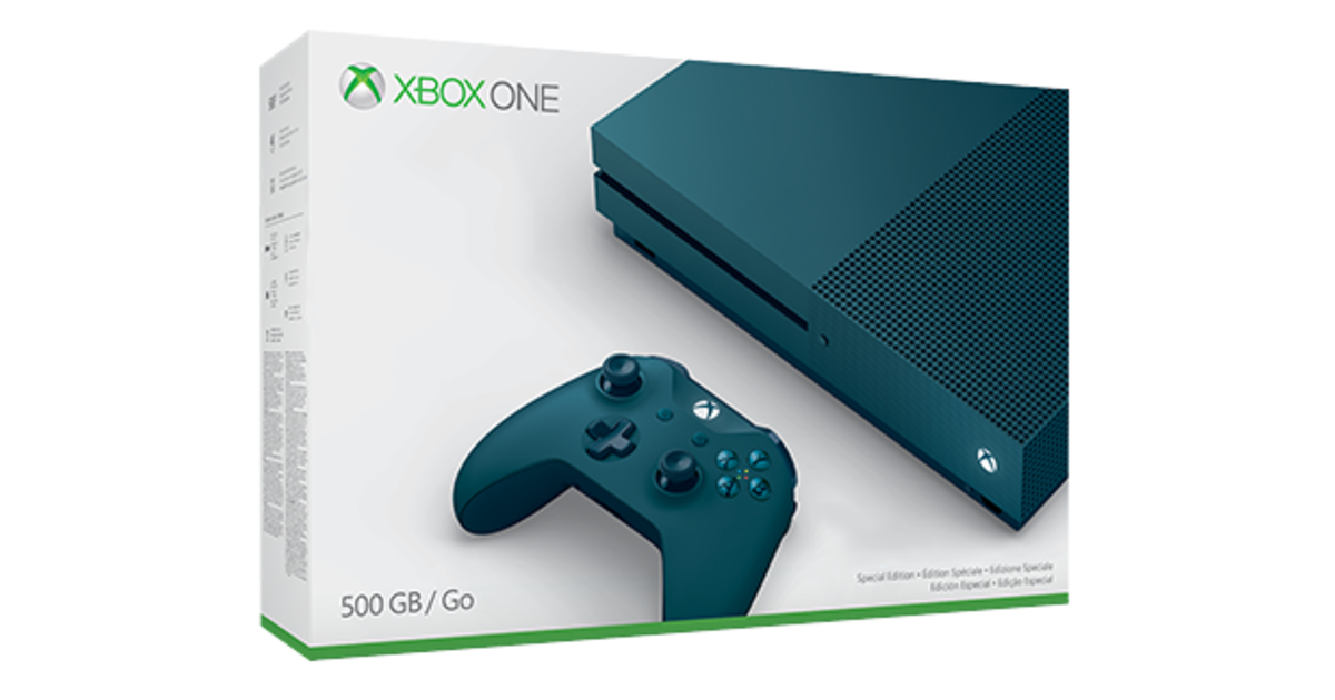 Blue xbox best sale one s console